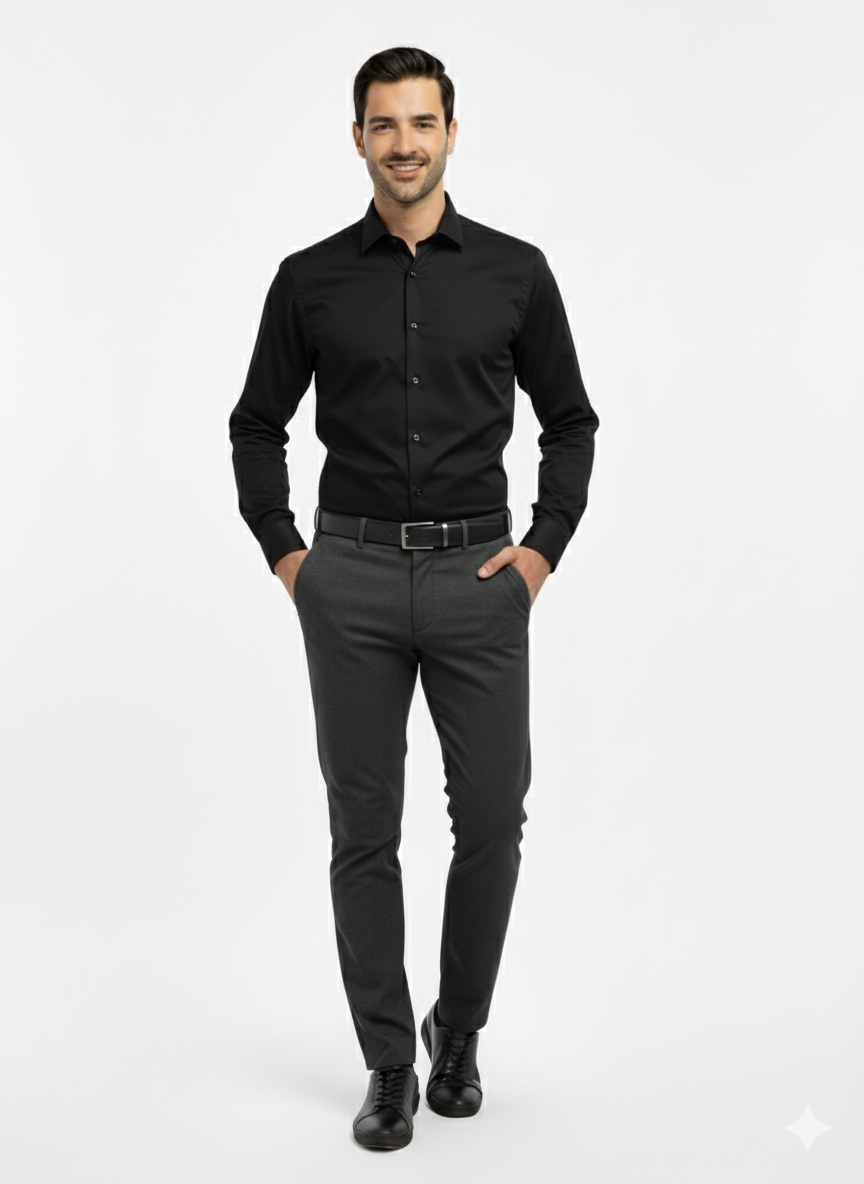 Camisa de vestir Manga Larga Clasica - Imagen 6